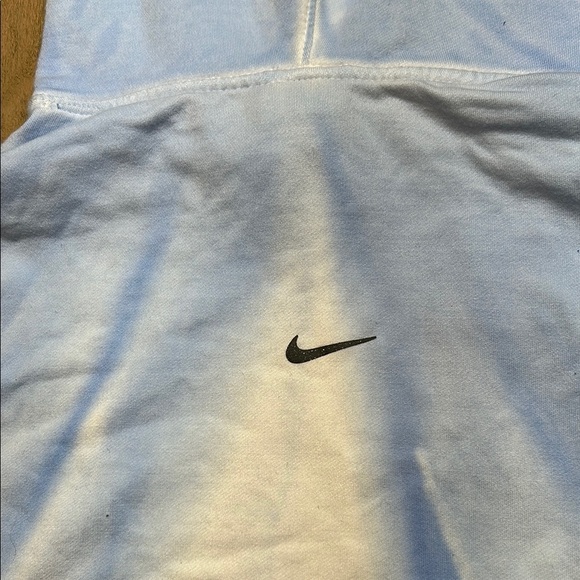 Nike Light Blue Tie-Dye Cropped Hoodie - Picture 7 of 7